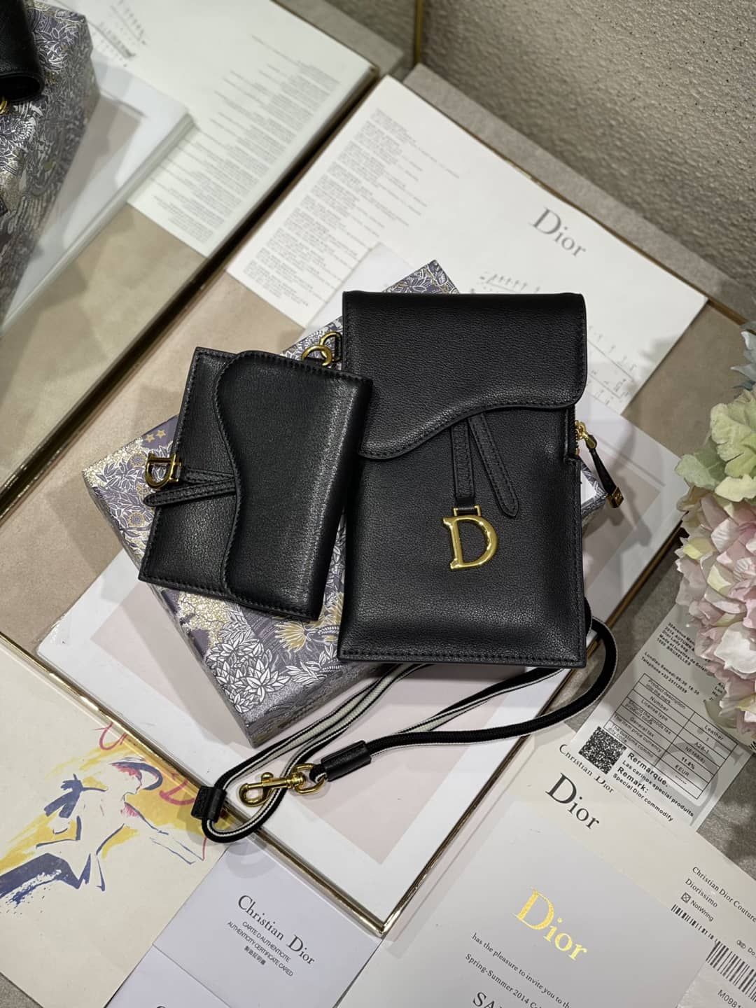 D10r Saddle Bag Dupe Vertical Pouch