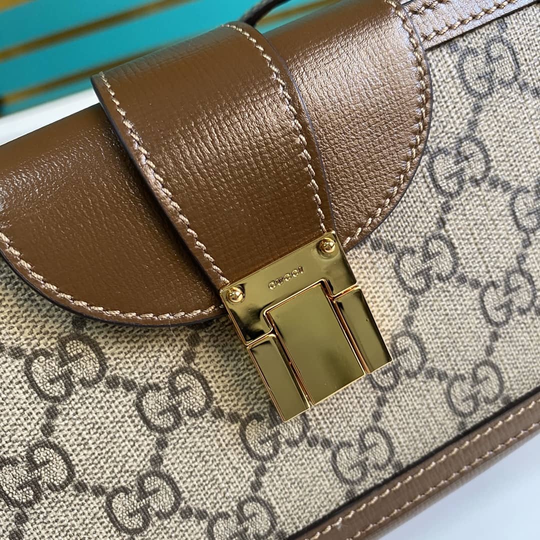 Gvc*1 GG Mini Bag With Clasp Closure Replica 614368