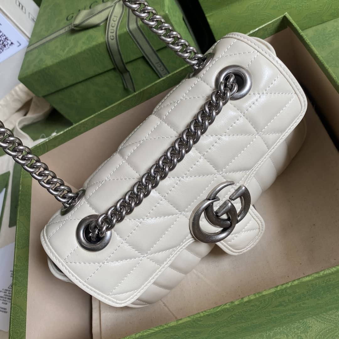 Gvc*1 Marmont GG Matelasse Leather Mini Shoulder Bag Replica 446744