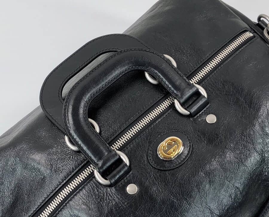 Gvc*1 Soft Calfskin Leather Duffle Bag Replica 587866