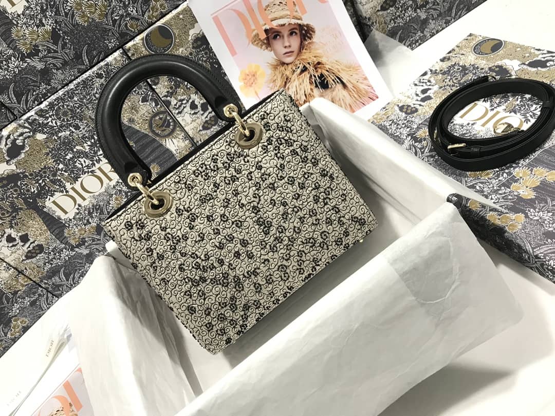 Chr1st1an D10r Lady D10r 24CM Replica Bag