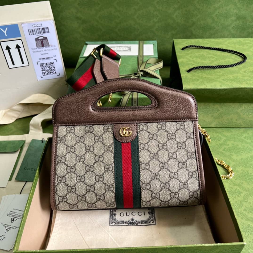Gvc*1 Ophidia Small Tote With Web 693724 Replica Crossbody Bag