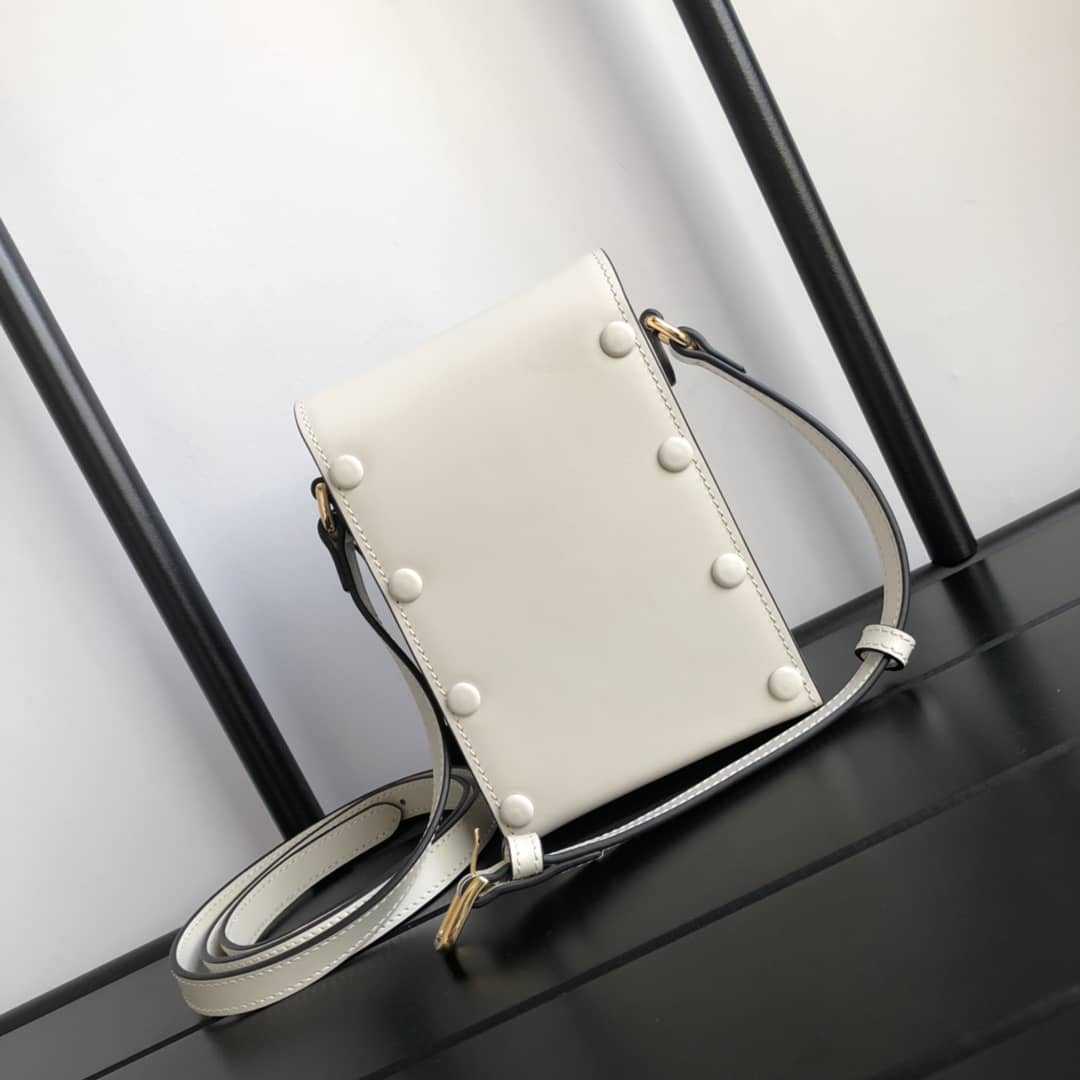 Gvc*1 Horsebit 1955 Mini Bag Replica White 625615