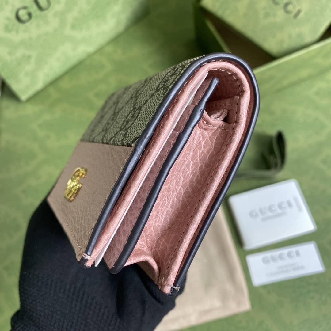 Gvc*1 Marmont GG Card Case Wallet Replica 658610