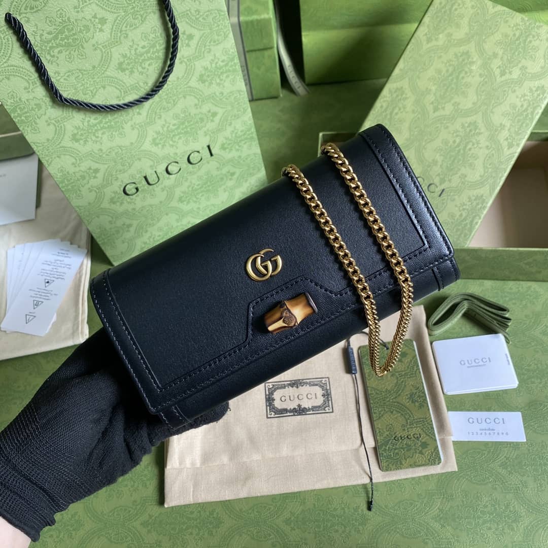 Gvc*1 Diana Bamboo Chain Wallet Replica 658243