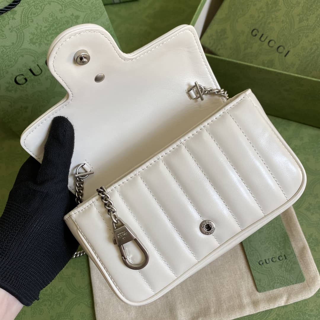 Gvc*1 GG Marmont Matelassé Mini Crossbody Bag Replica 476433