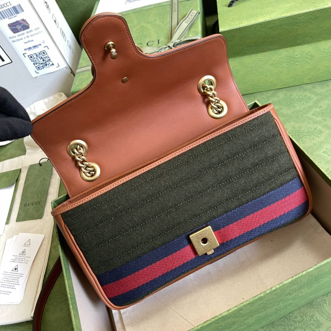 Gvc*1 Marmont GG Small matelassé Shoulder Bag Replica 443497