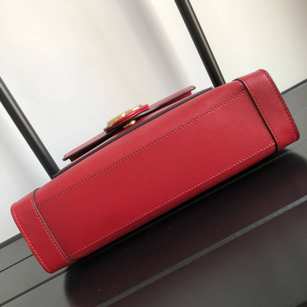 Gvc*1 Small Shoulder Bag With Double G Replica Red 648999