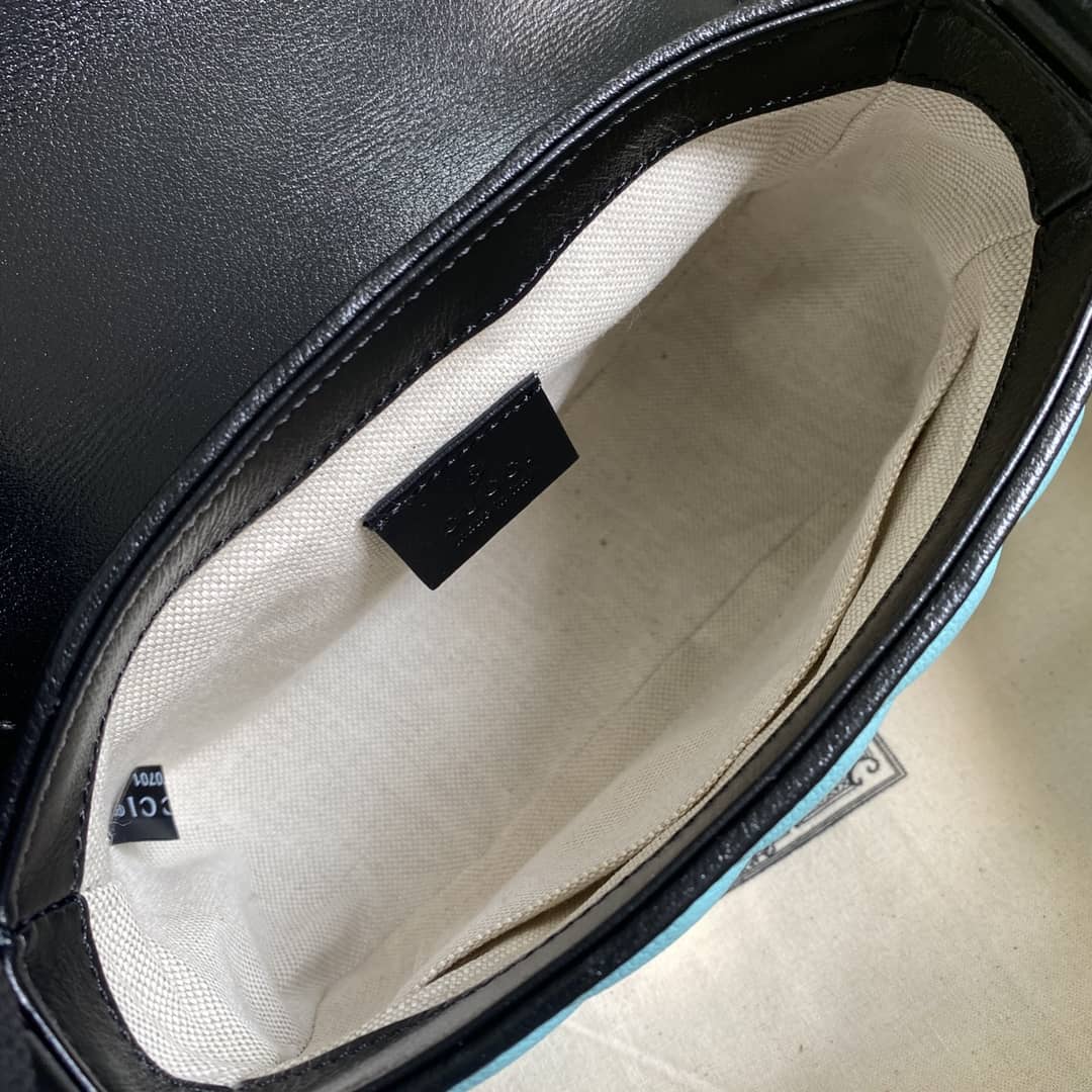 Gvc*1 Marmont GG Mini Top Handle Bag Replica 583571