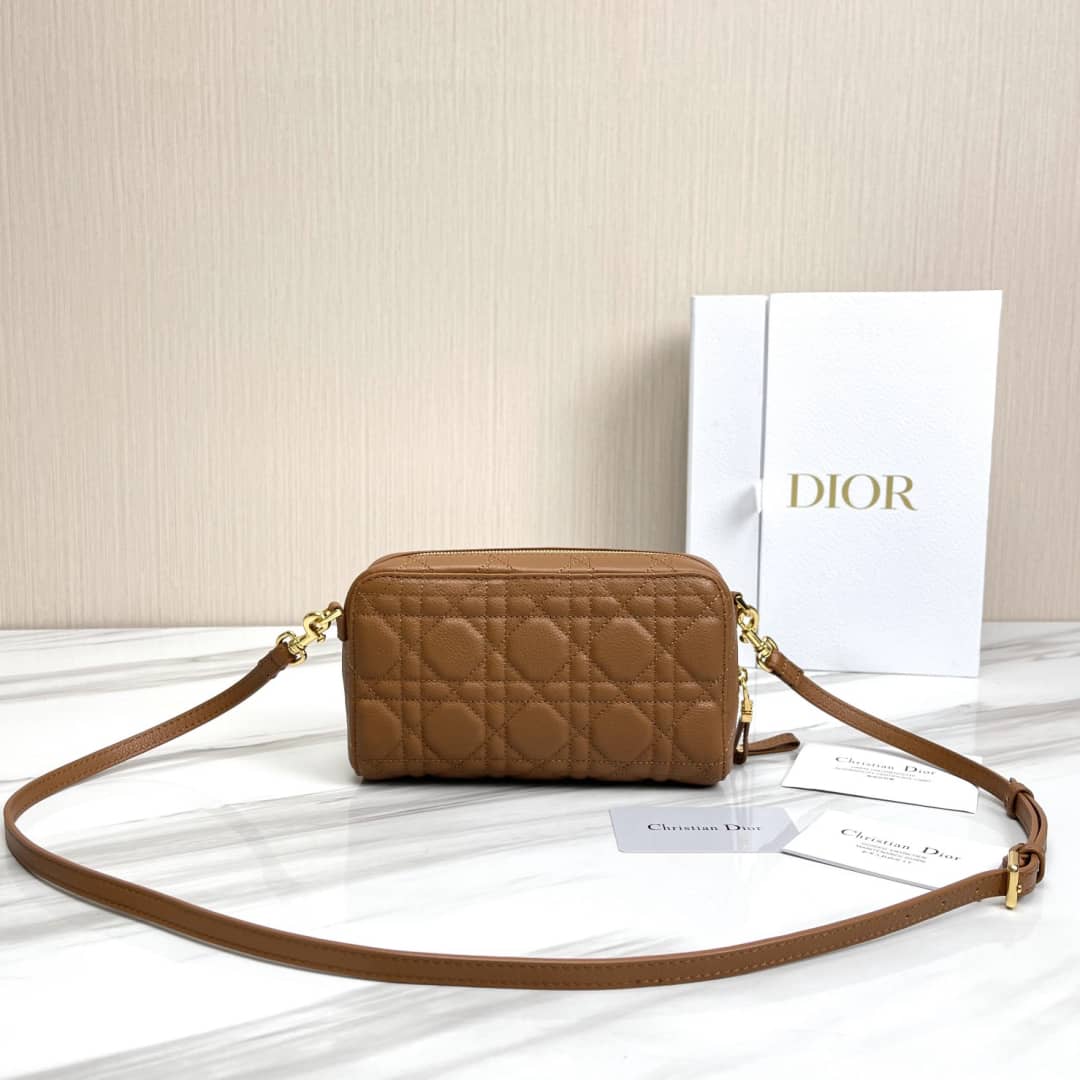 Chr1st1an D10r Caro Double Calfskin Pouch