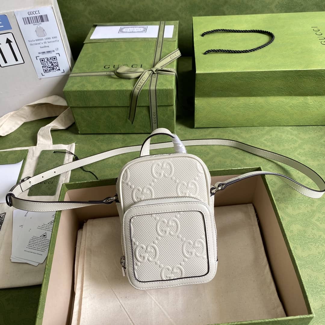 Gvc*1 GG Embossed Mini Bag Replica 658553