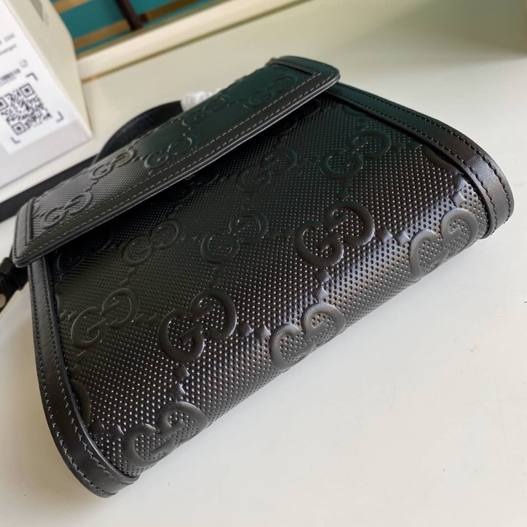 Gvc*1 GG Embossed Cosmetic Case Replica 627470