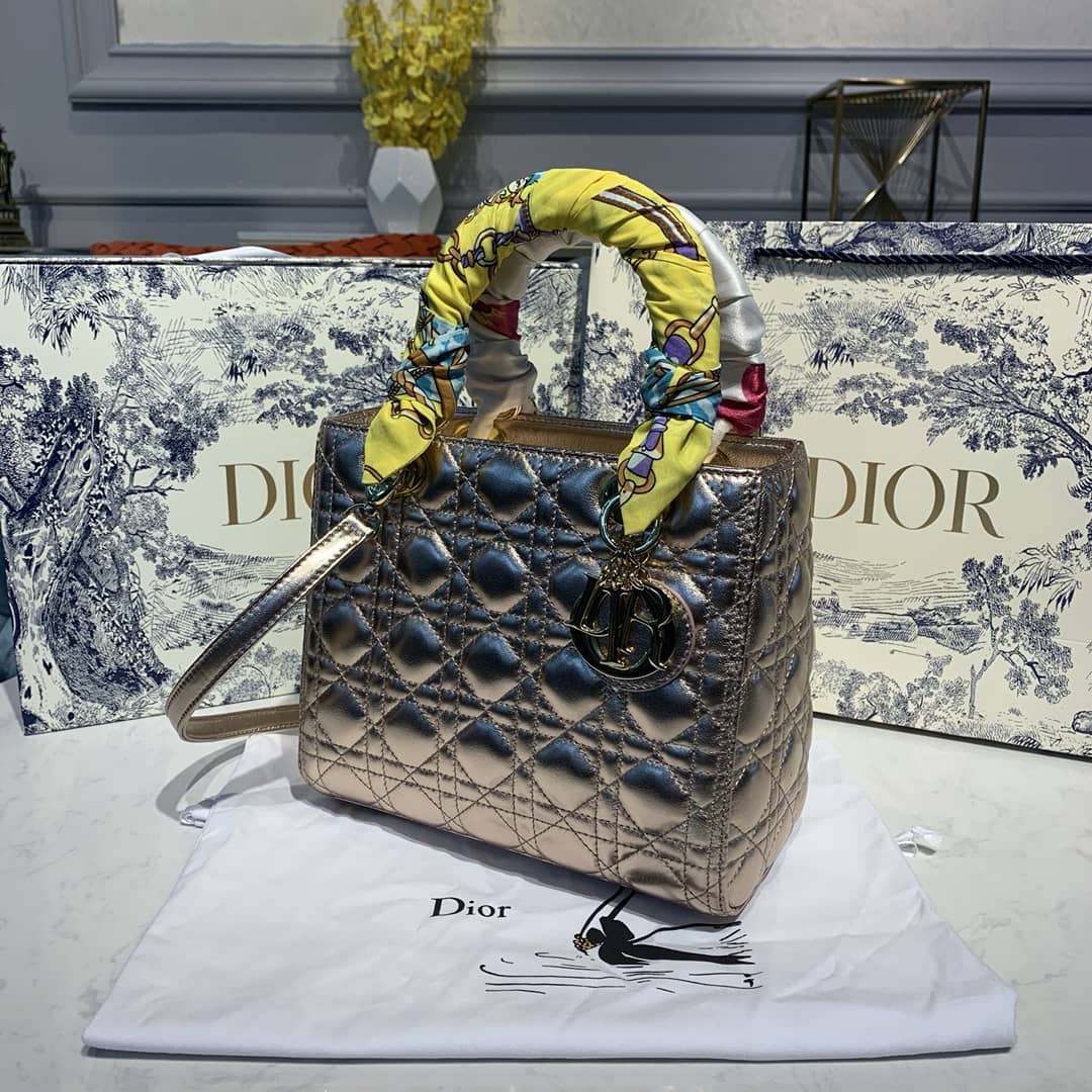 Chr1st1an D10r Lady D10r 24CM Replica Bag