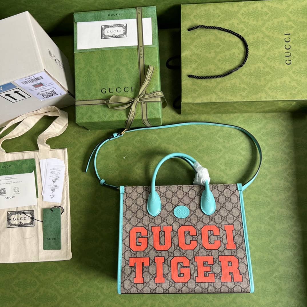 Gvc*1 Tiger GG Small Tote Bag 659983 Replica