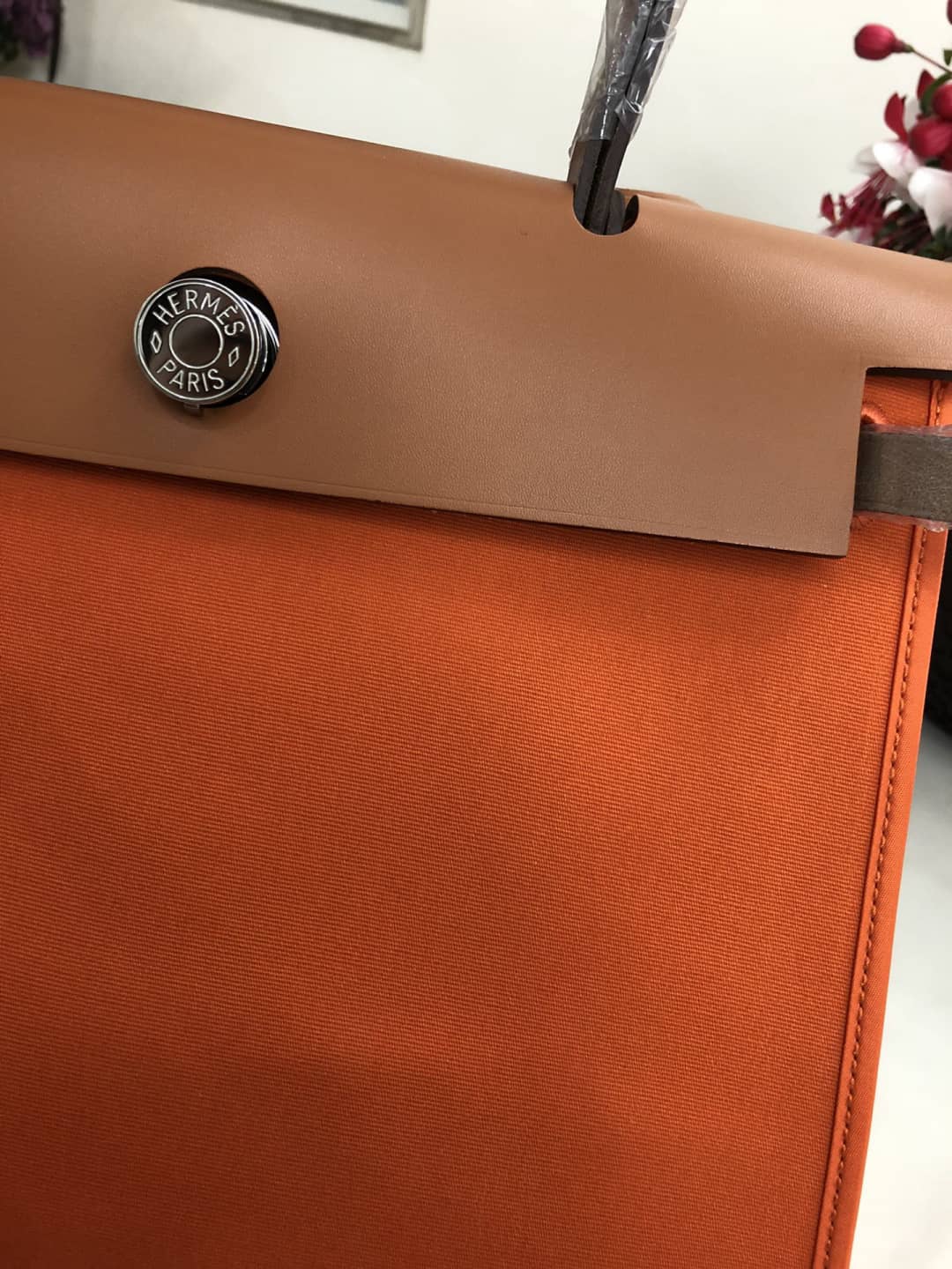 H**me5 Bag Replica 31 Canvas Leather HerBag