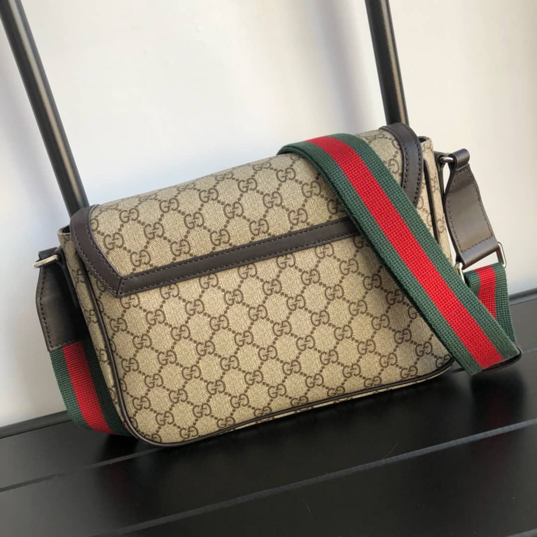 Gvc*1 GG Gvc*1ssima Medium Canvas Crossbody Bag Replica 449172