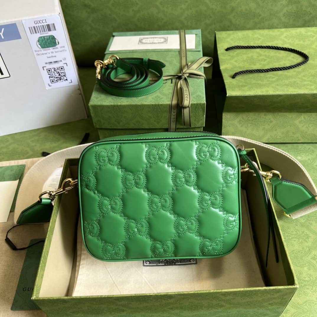 Gvc*1 GG Matelassé Leather Shoulder Crossbody Handbag 702234 Replica