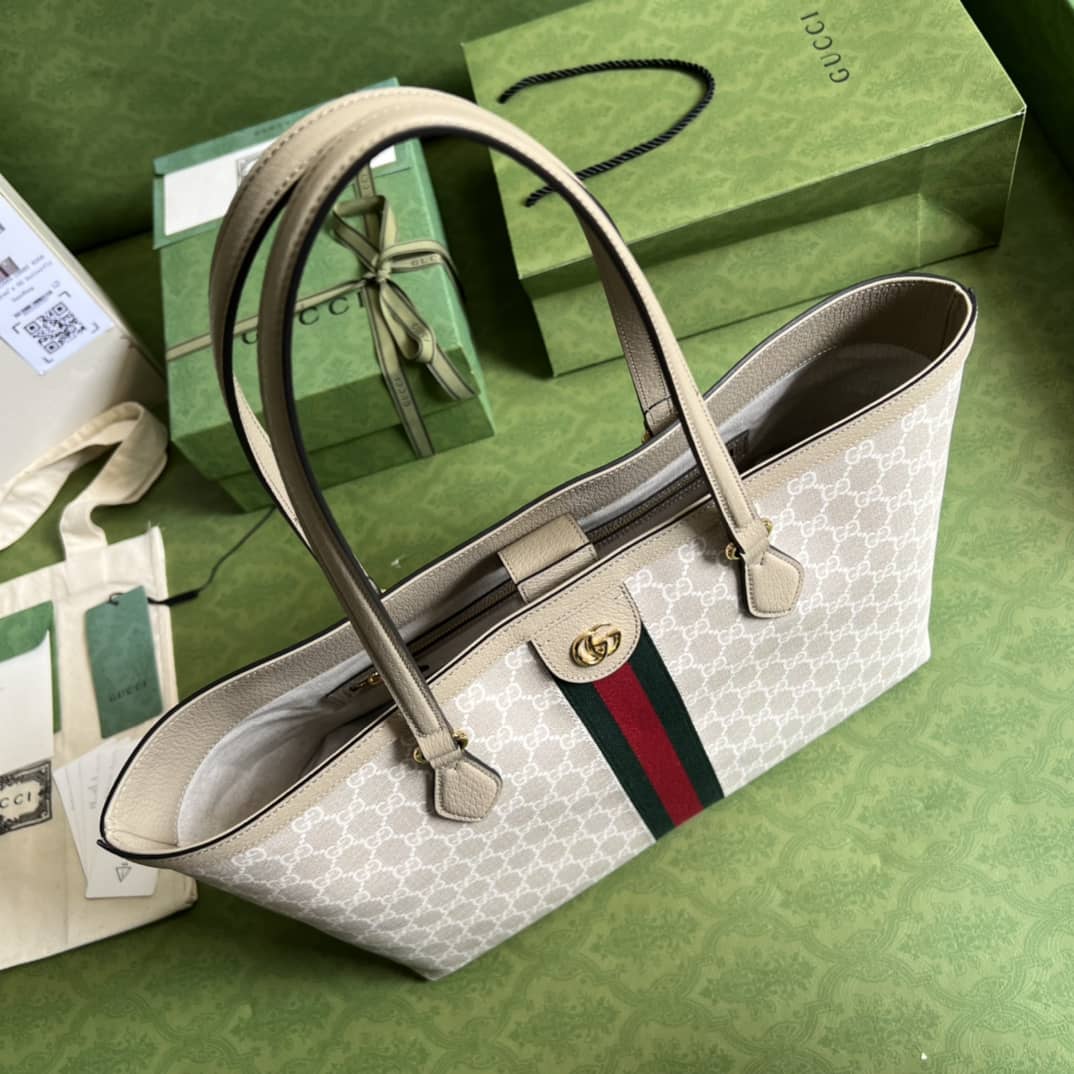 Gvc*1 Medium Ophidia Canvas Tote 631685 Replica