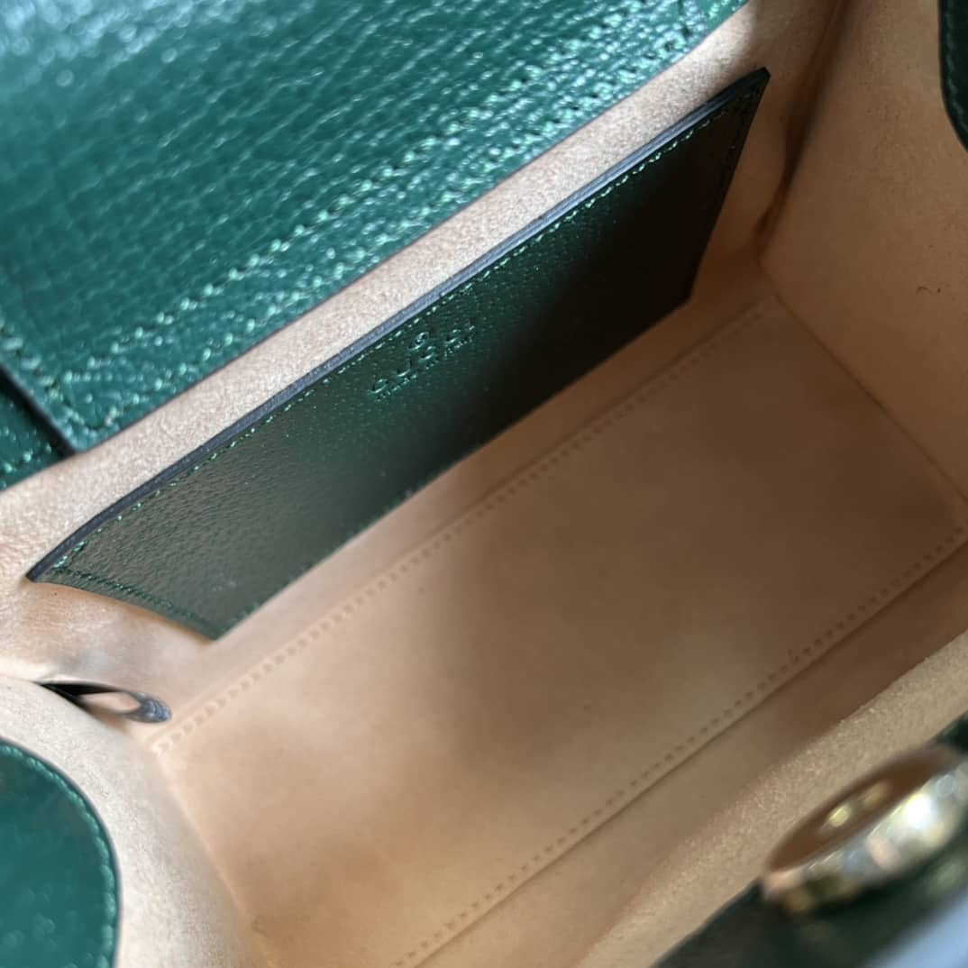 Gvc*1 Diana Mini Tote Green 702732 Replica Bag