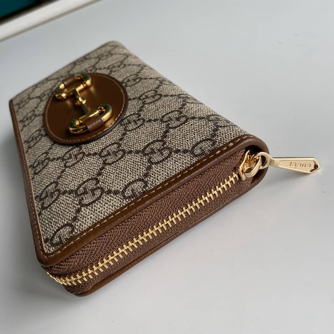 Gvc*1 Horsebit Bag Dupe 1955 Zip Around Wallet 621889 Replica