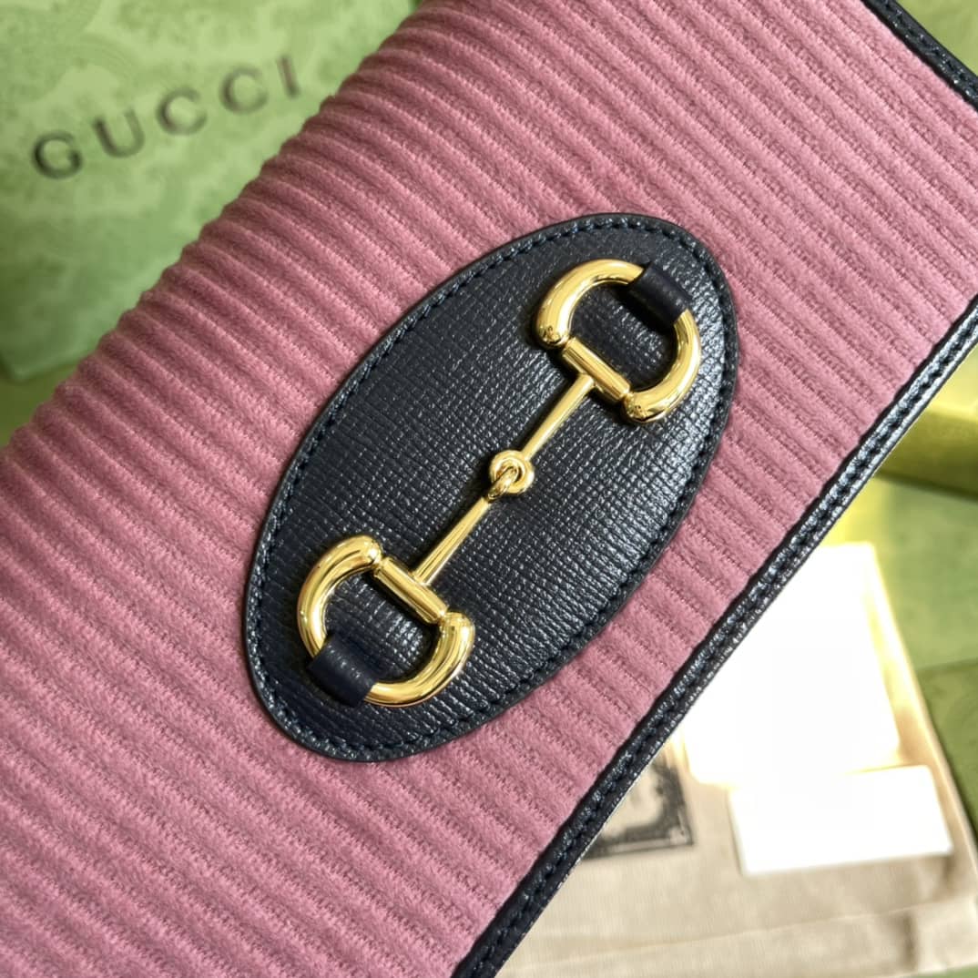 Gvc*1 1955 Horsebit Chain Wallet Replica 621892
