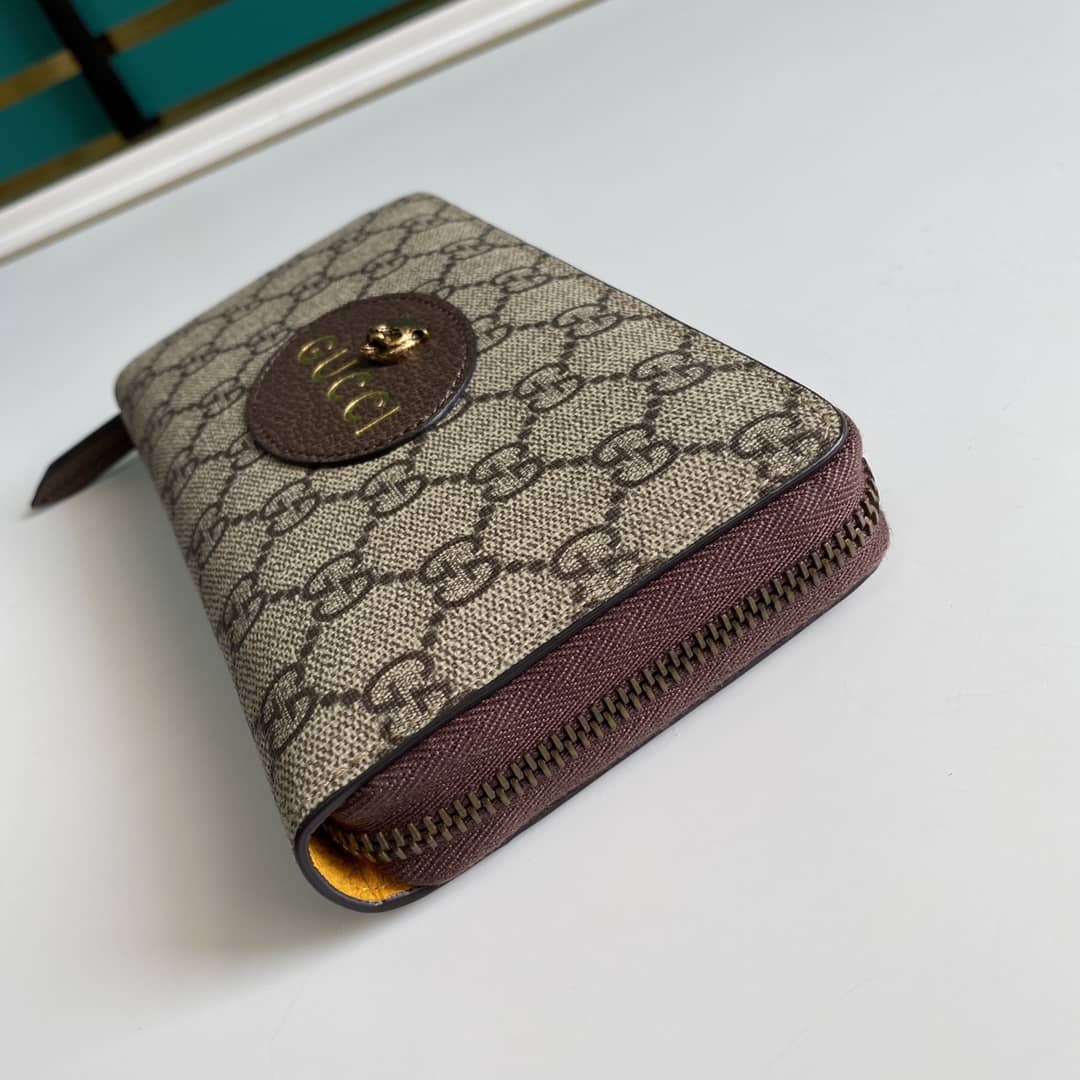 Gvc*1 Vintage GG Neo Svp*me Long Zipper Wallet Replica 473953