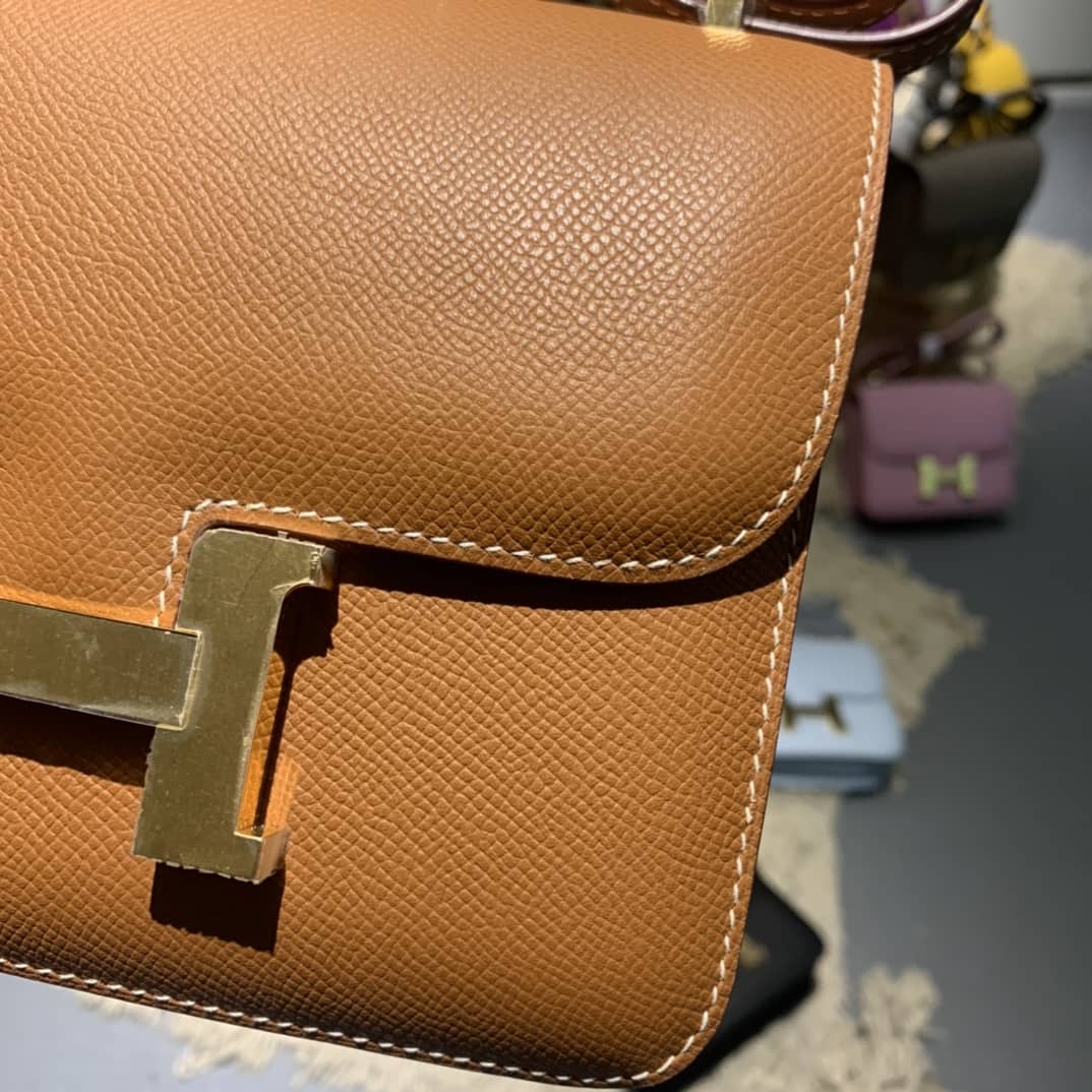 H**me5 Replica Constance Bag 18CM Epsom Leather