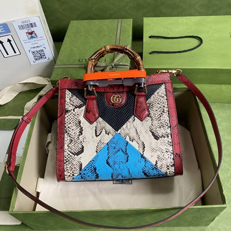 Gvc*1 Diana Small Tote Replica Red 660195