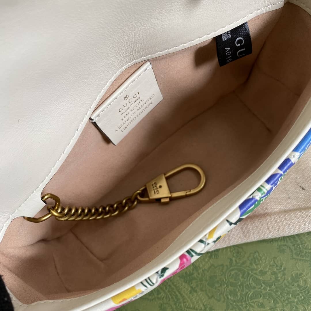 Gvc*1 GG Marmont Matelassé Mini Crossbody Bag Replica 476433