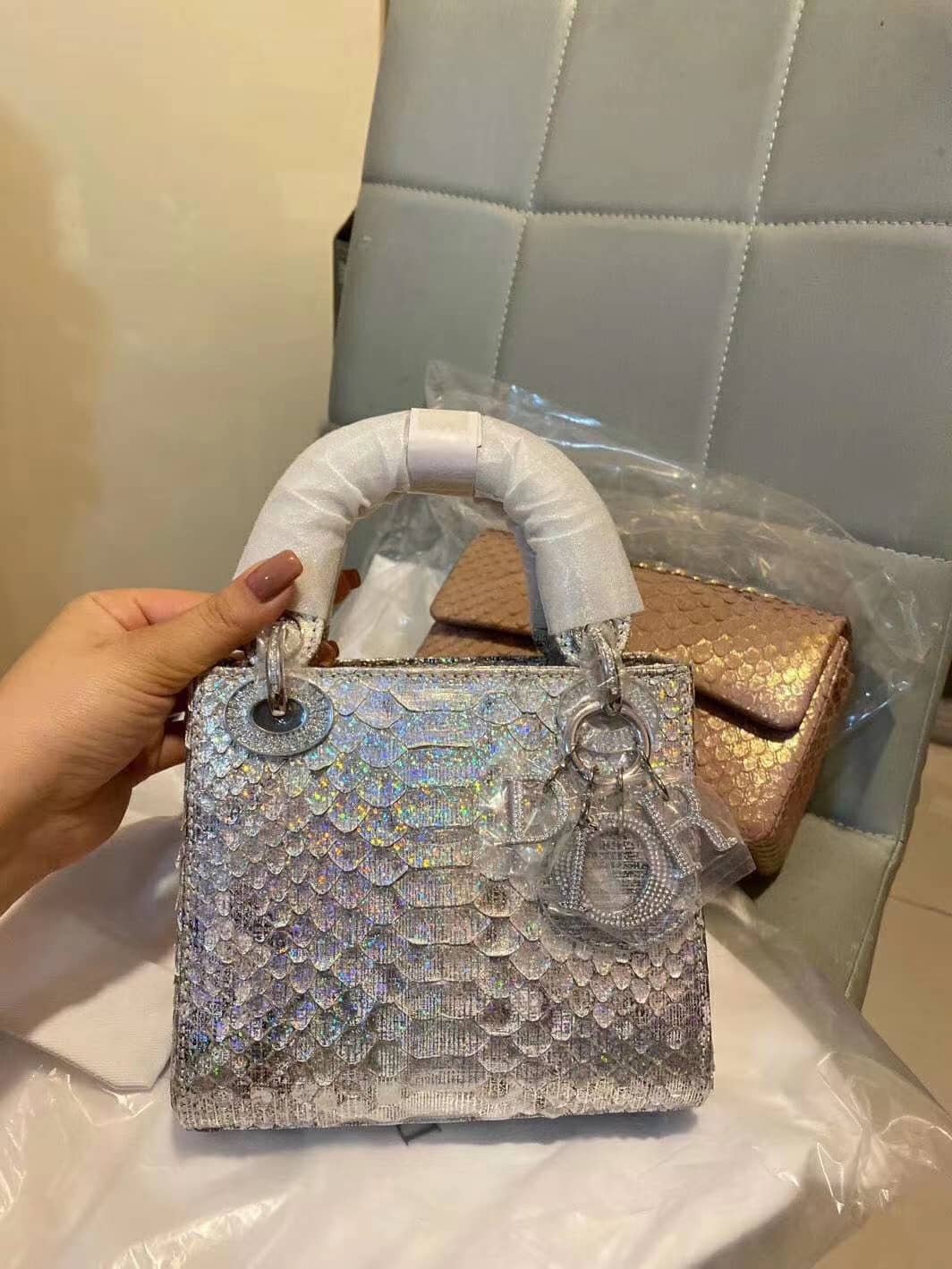 Chr1st1an D10r Lady D10r 17CM Replica Bag