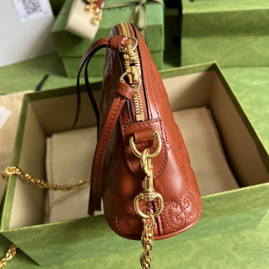 Gvc*1 GG Matelassé Leather Mini 702229 Replica Shoulder Bag