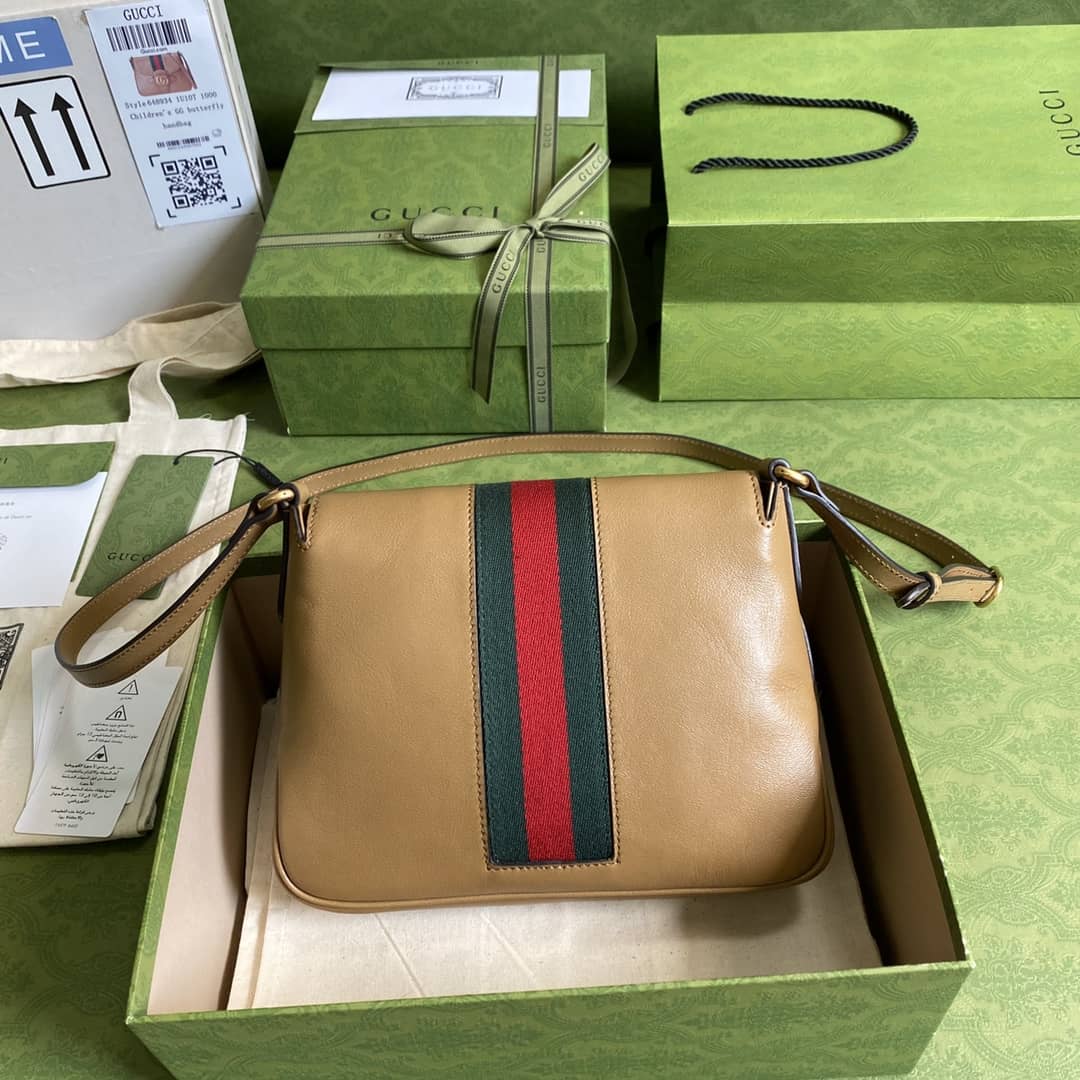 Gvc*1 Double G Messenger Shoulder Bag Replica 648934