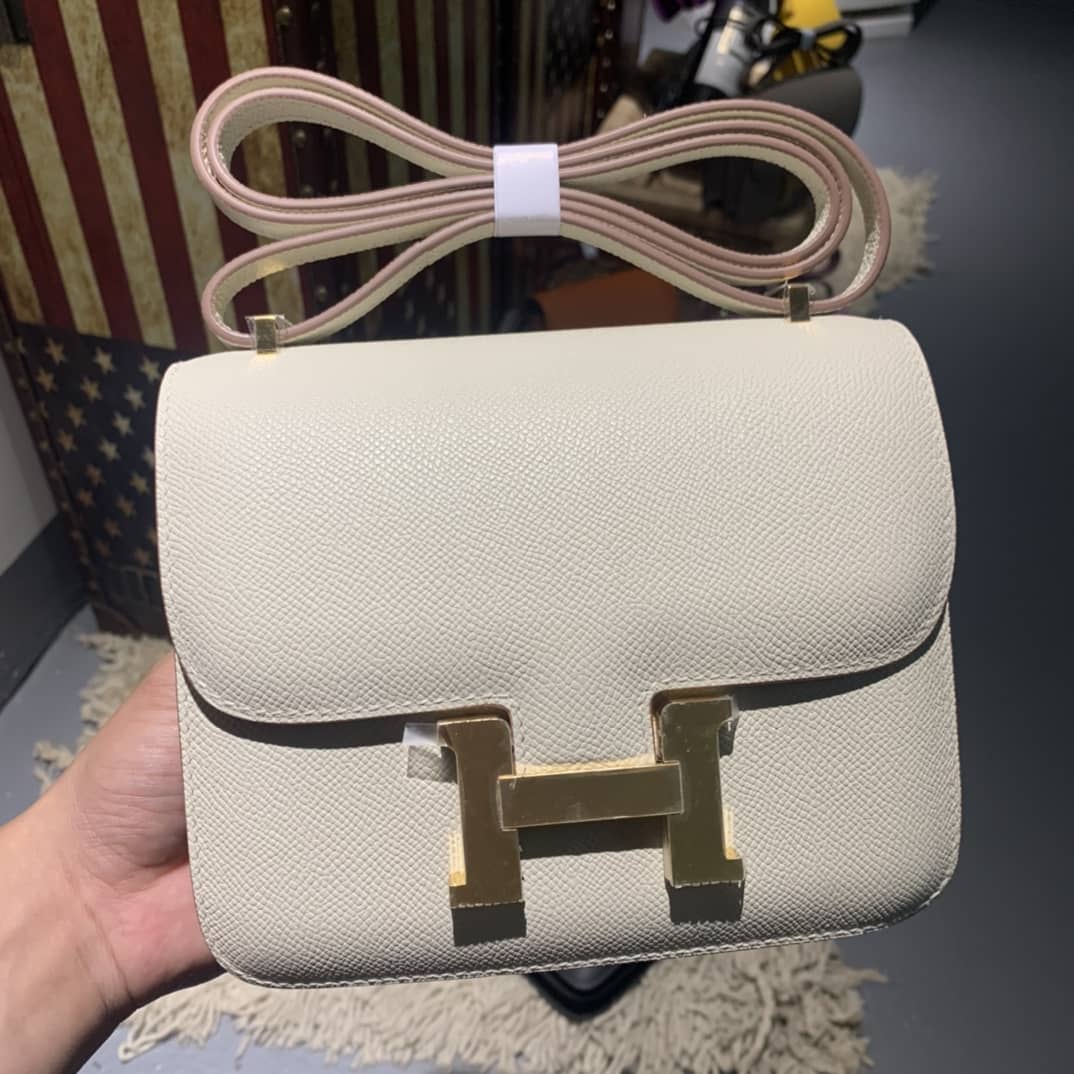 H**me5 Replica Constance Bag 18CM Epsom Leather