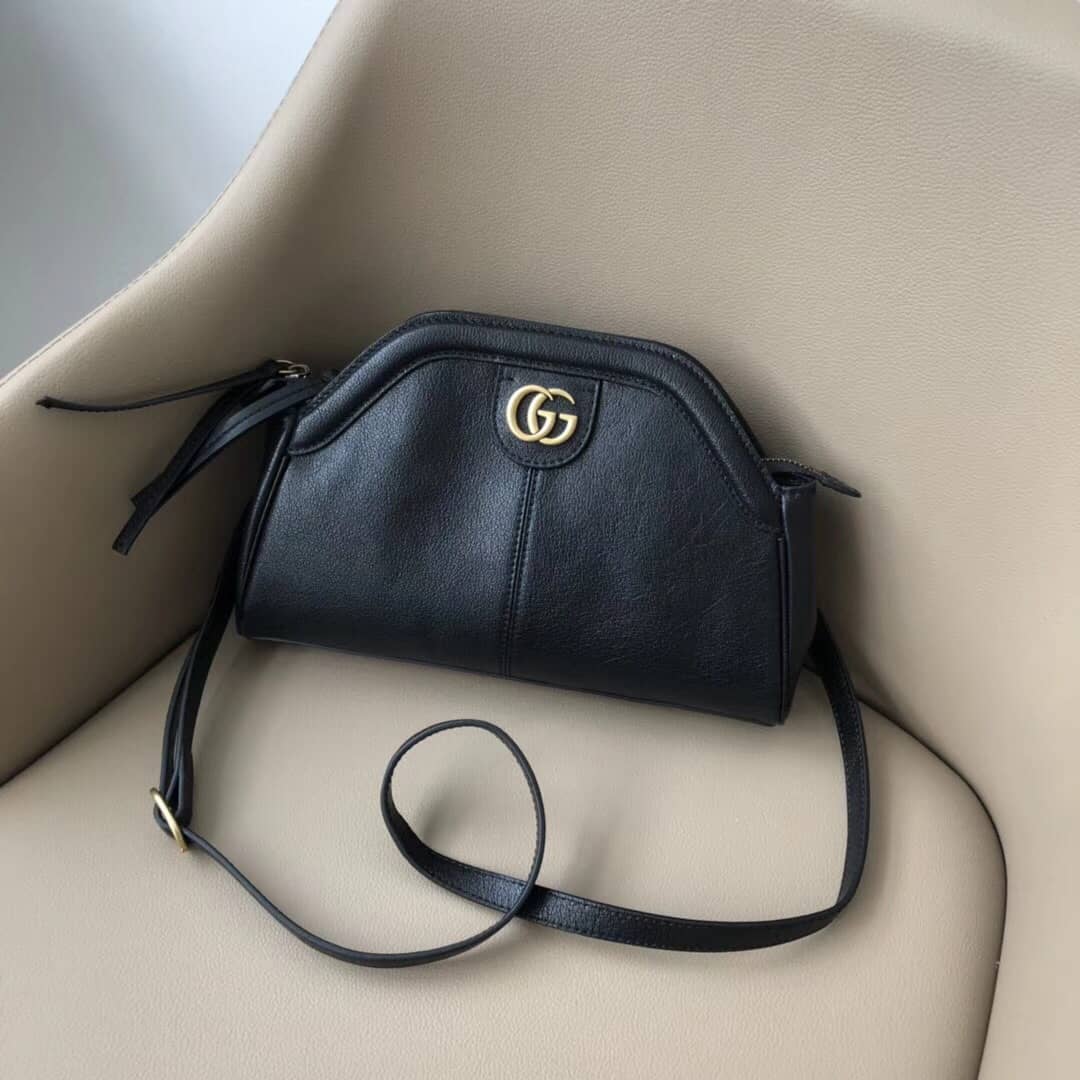 Gvc*1 Belle Marmont Feline Small Crossbody Bag Replica Black 524620