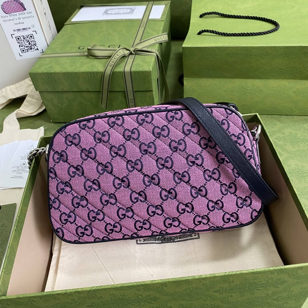 Gvc*1 Marmont Dupe GG Small Matelassé Shoulder Bag Replica 447632