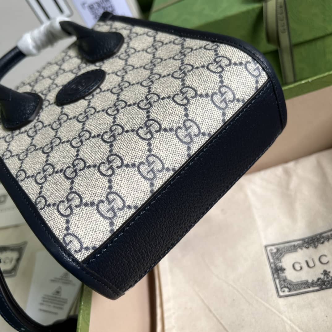 Gvc*1 Mini Tote With Interlocking 671623 Replica Bag