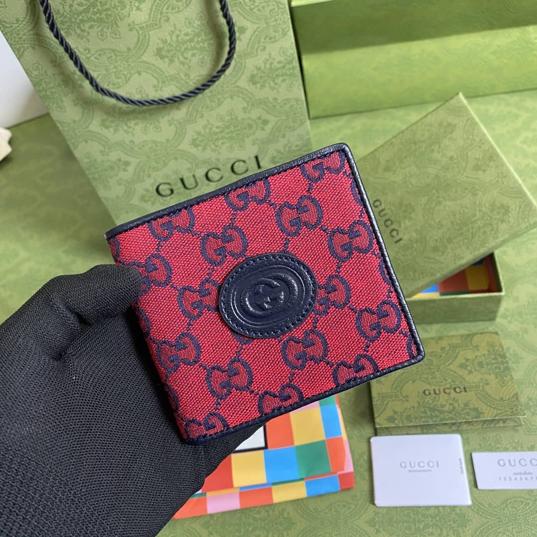 Gvc*1 Multicolor Billfold Wallet Replica 661098