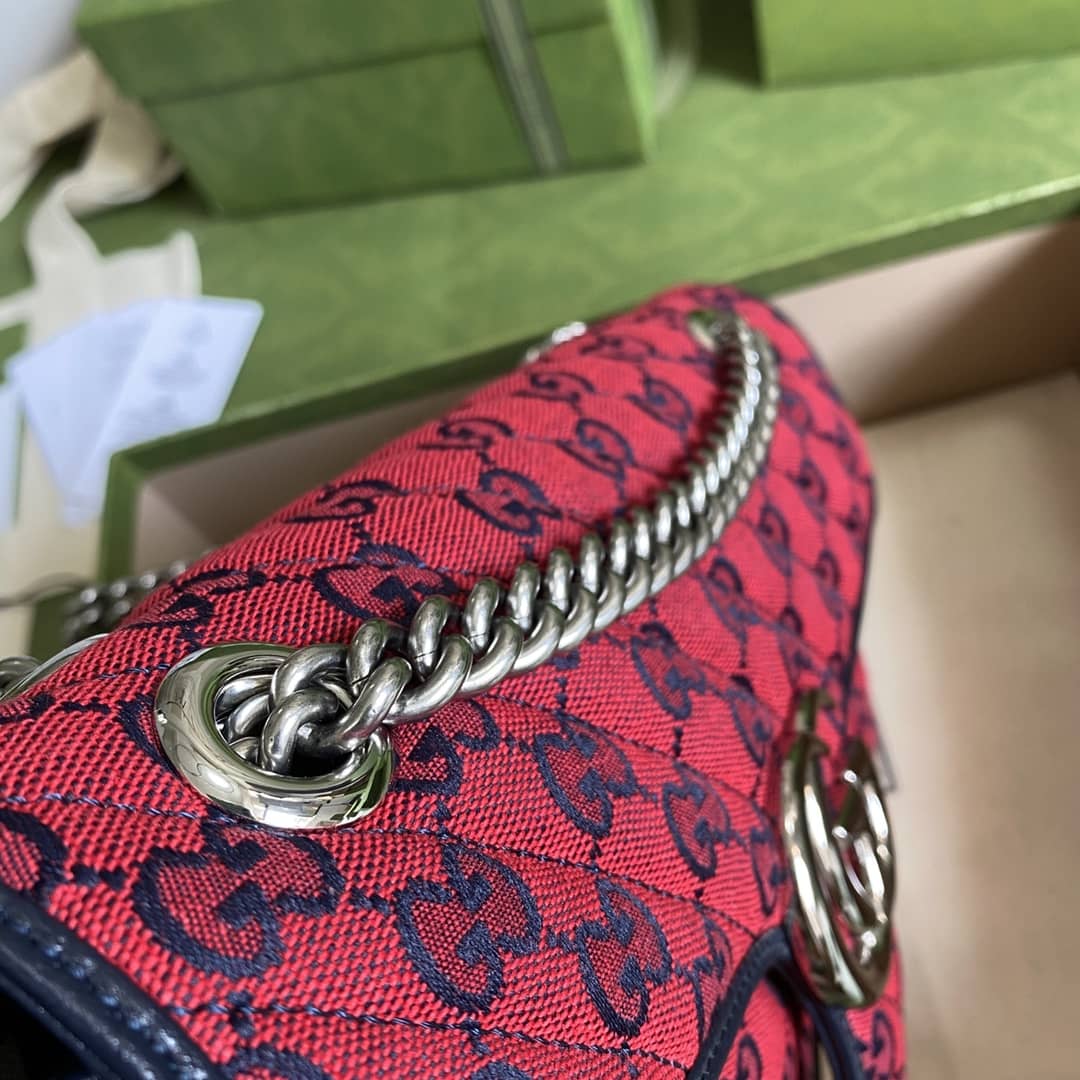 Gvc*1 Marmont GG Small matelassé Shoulder Bag Replica 443497