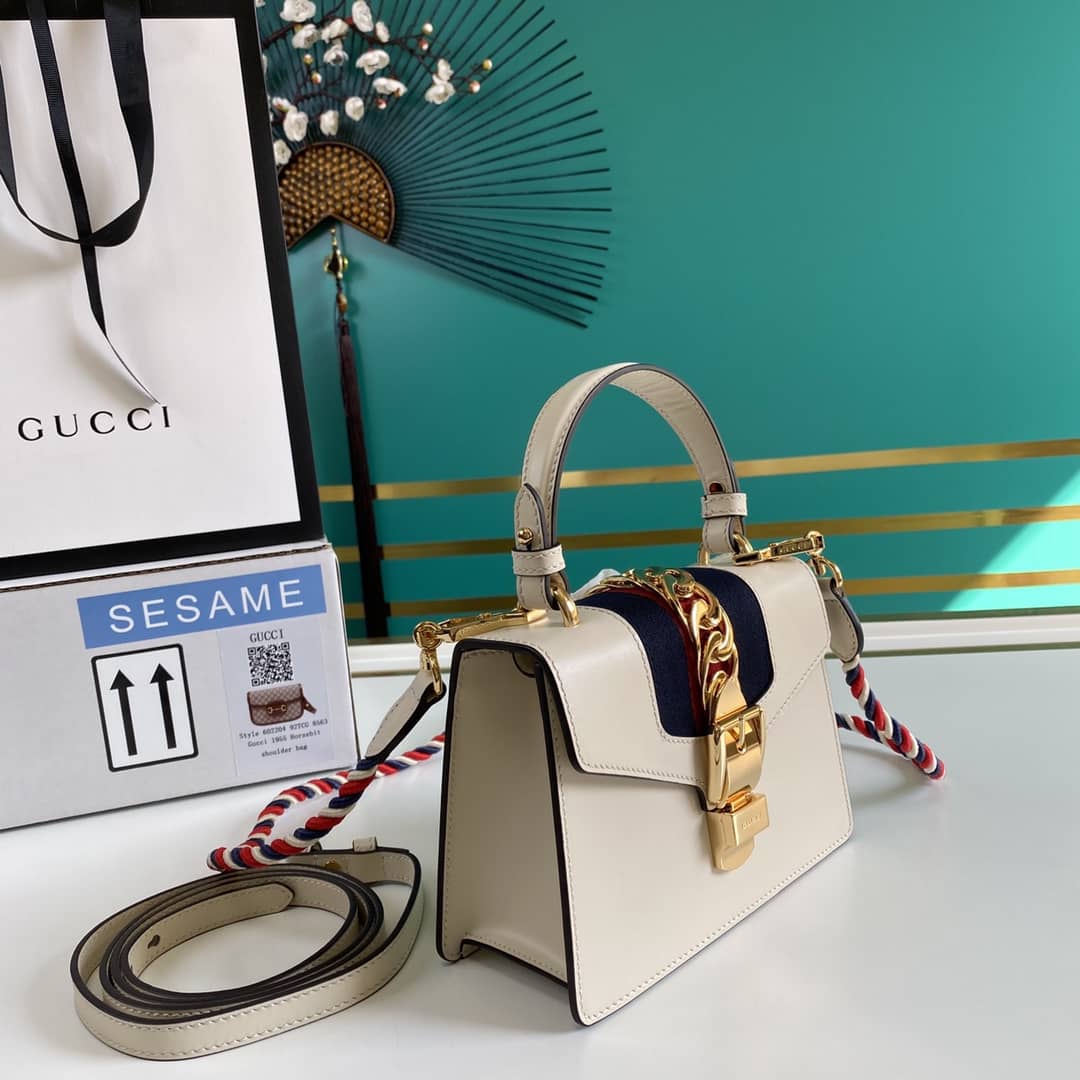Gvc*1 Womens Sylvie Leather Mini Bag Replica 470270