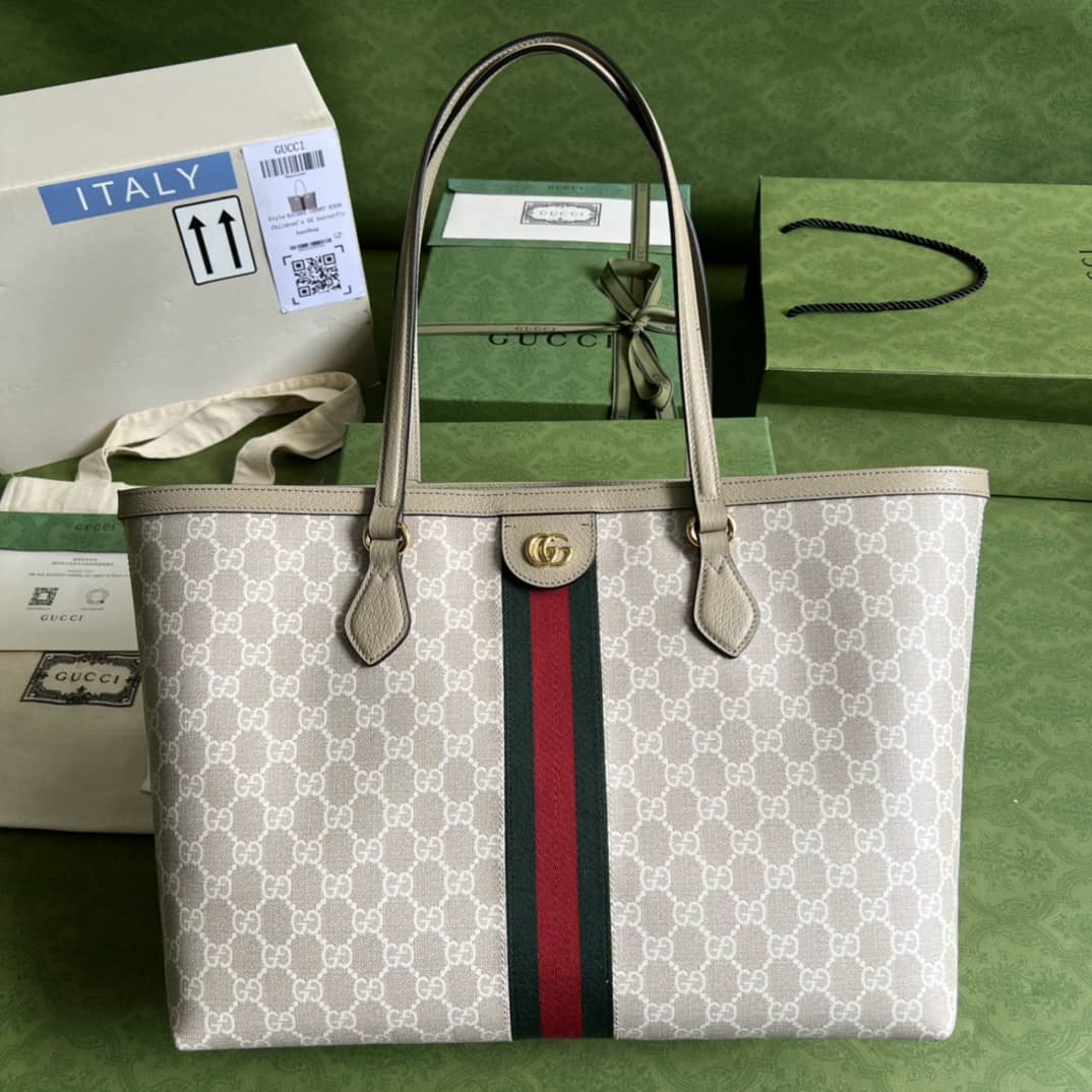 Gvc*1 Medium Ophidia Canvas Tote 631685 Replica