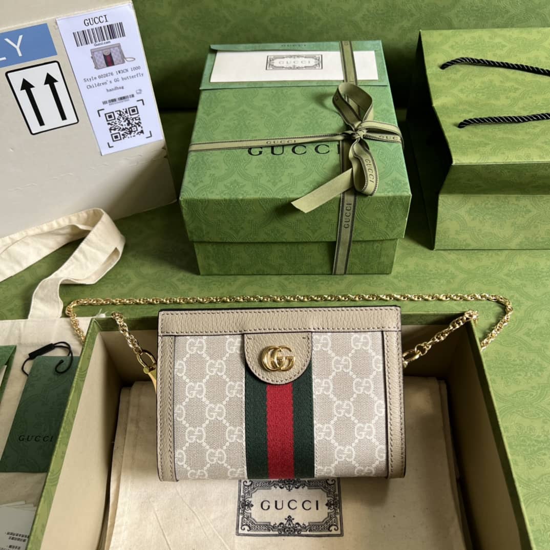 Gvc*1 Ophidia Mini GG Svp*me 602676 Replica Crossbody Bag