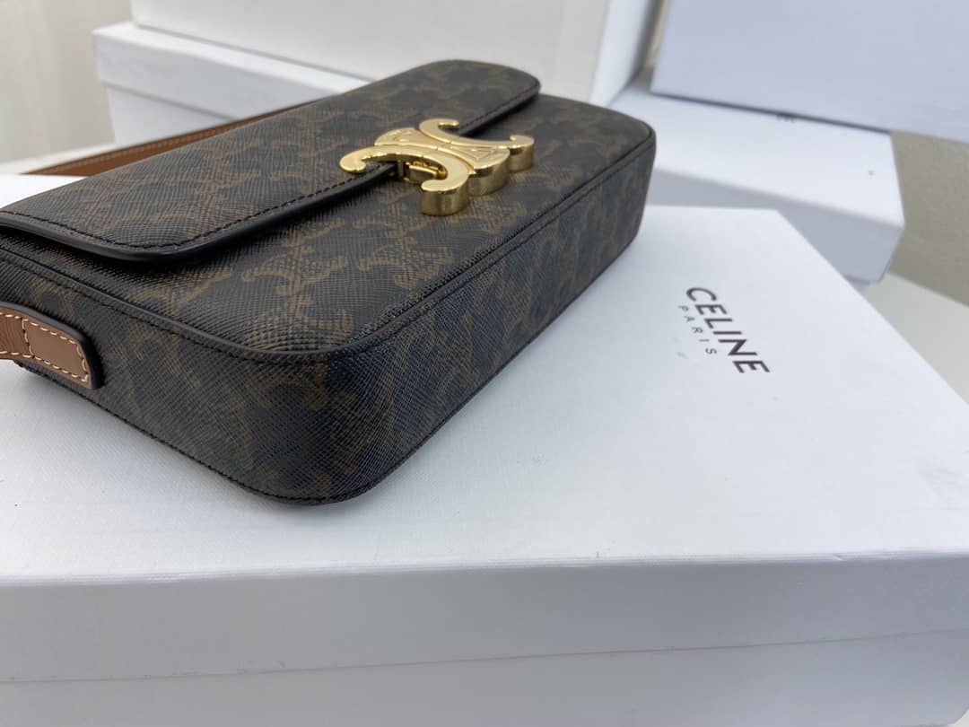 Ce1i*e Triomphe Bag Dupe Triomphe Teen 20CM