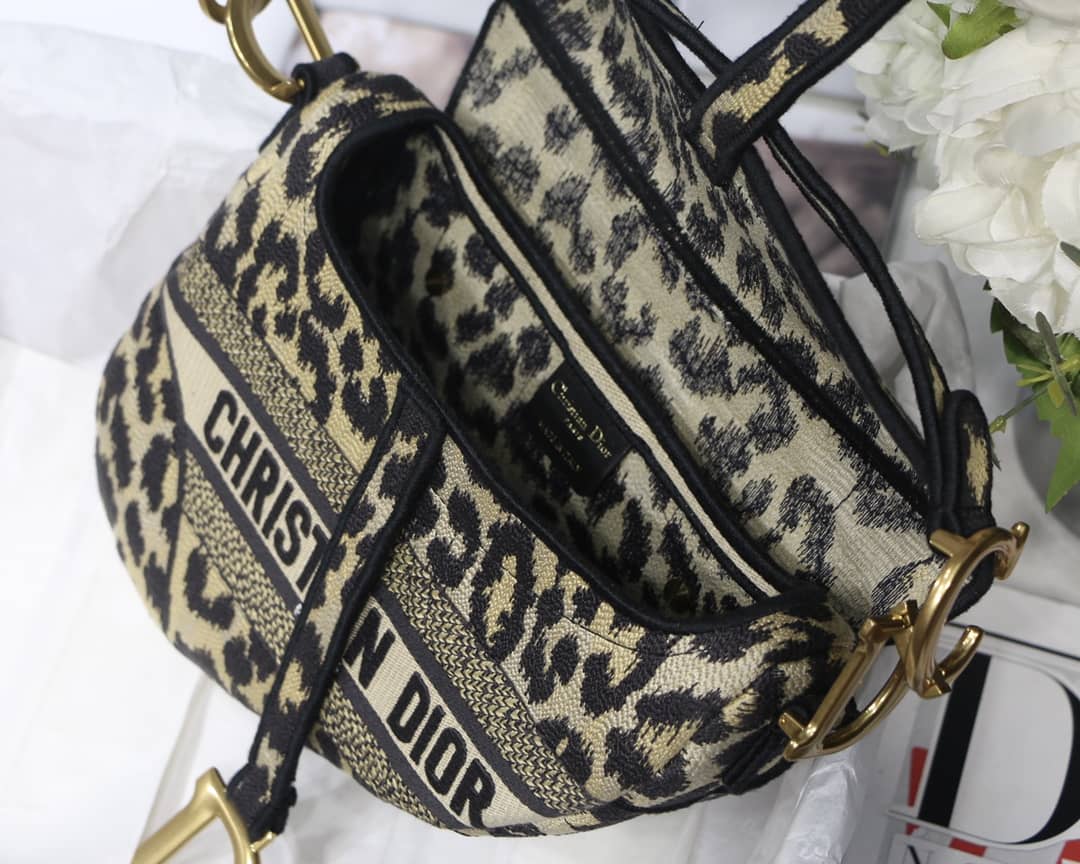 Chr1st1an D10r Saddle 25.5CM Replica Bag