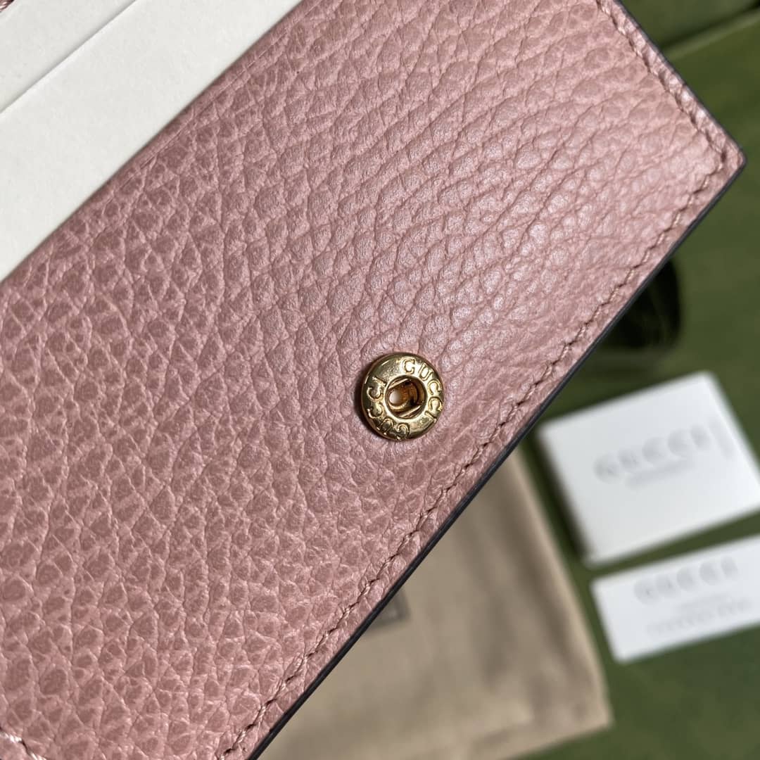 Gvc*1 Marmont GG Card Case Wallet Replica 658610