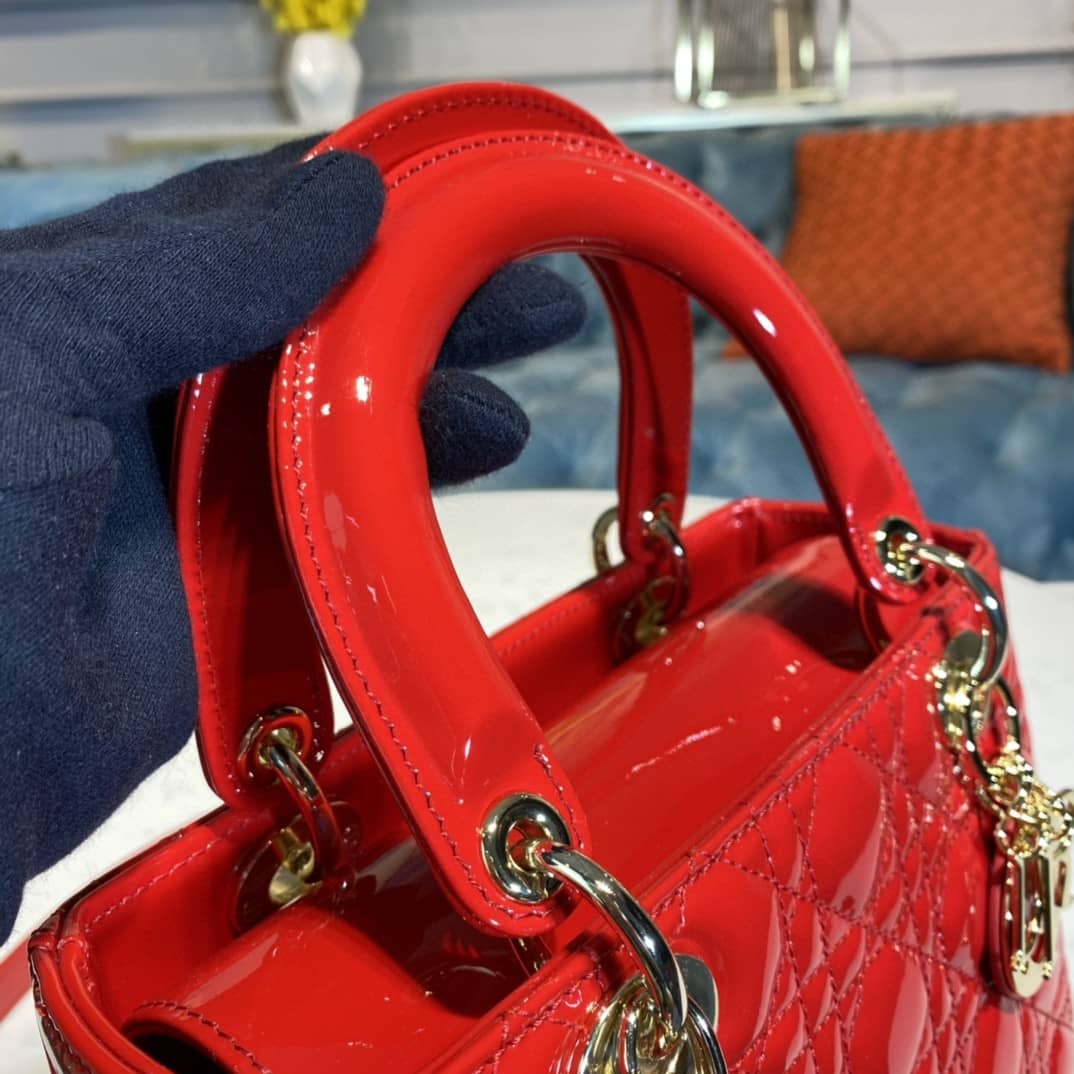 Chr1st1an D10r Lady D10r 24CM Replica Bag