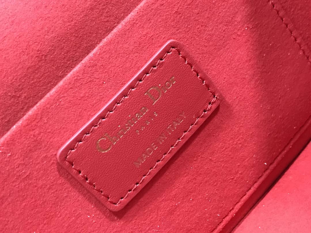 D10r Dupe Travel Lambskin Vanity Case