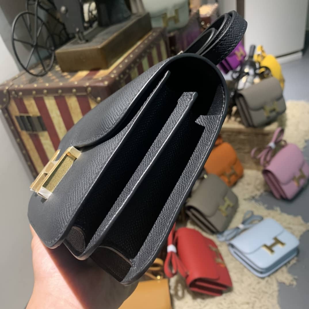 H**me5 Replica Constance Bag 18CM Epsom Leather