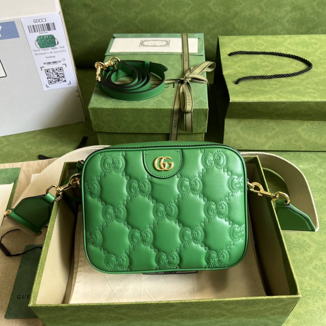 Gvc*1 GG Matelassé Leather Shoulder Crossbody Handbag 702234 Replica
