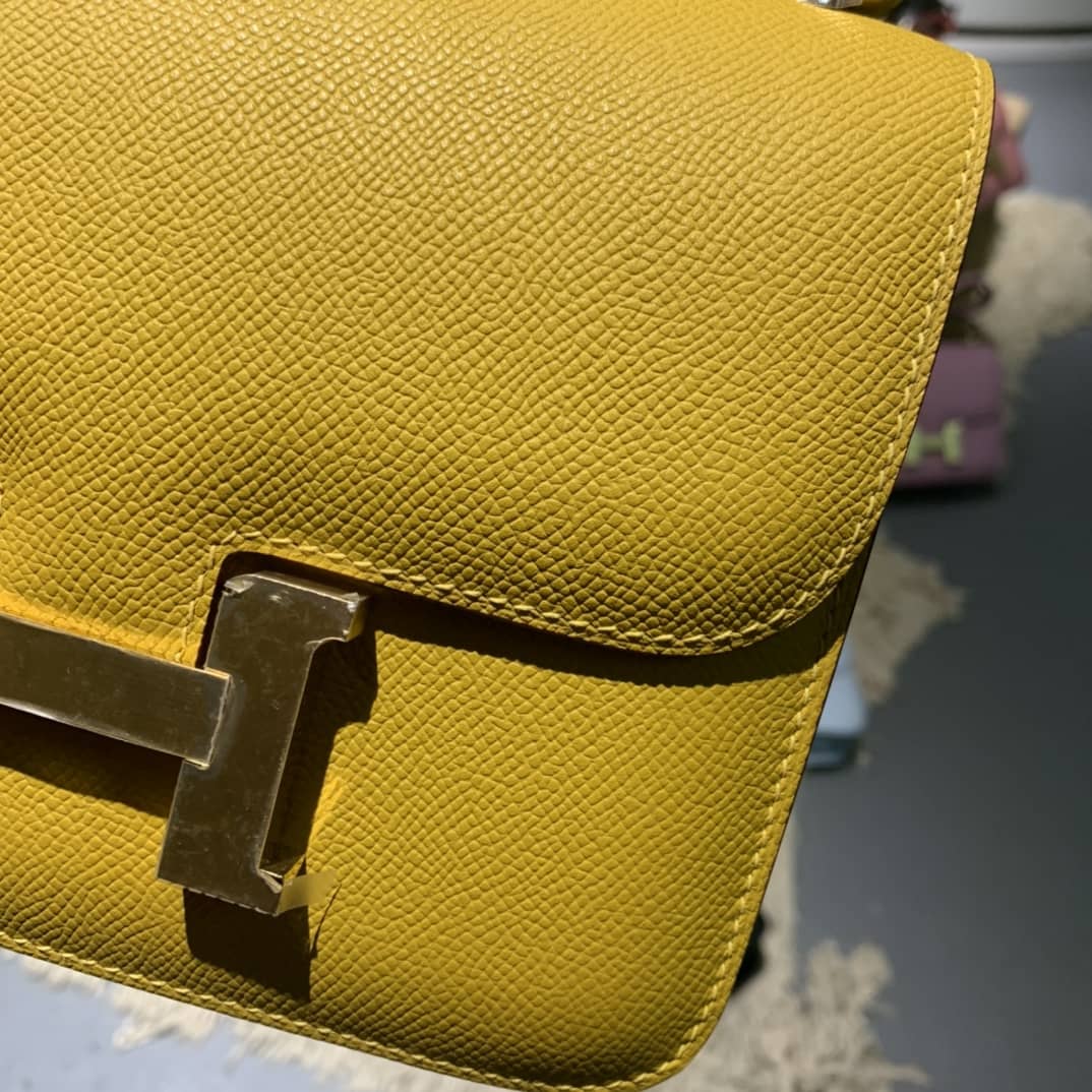 H**me5 Replica Constance Bag 18CM Epsom Leather