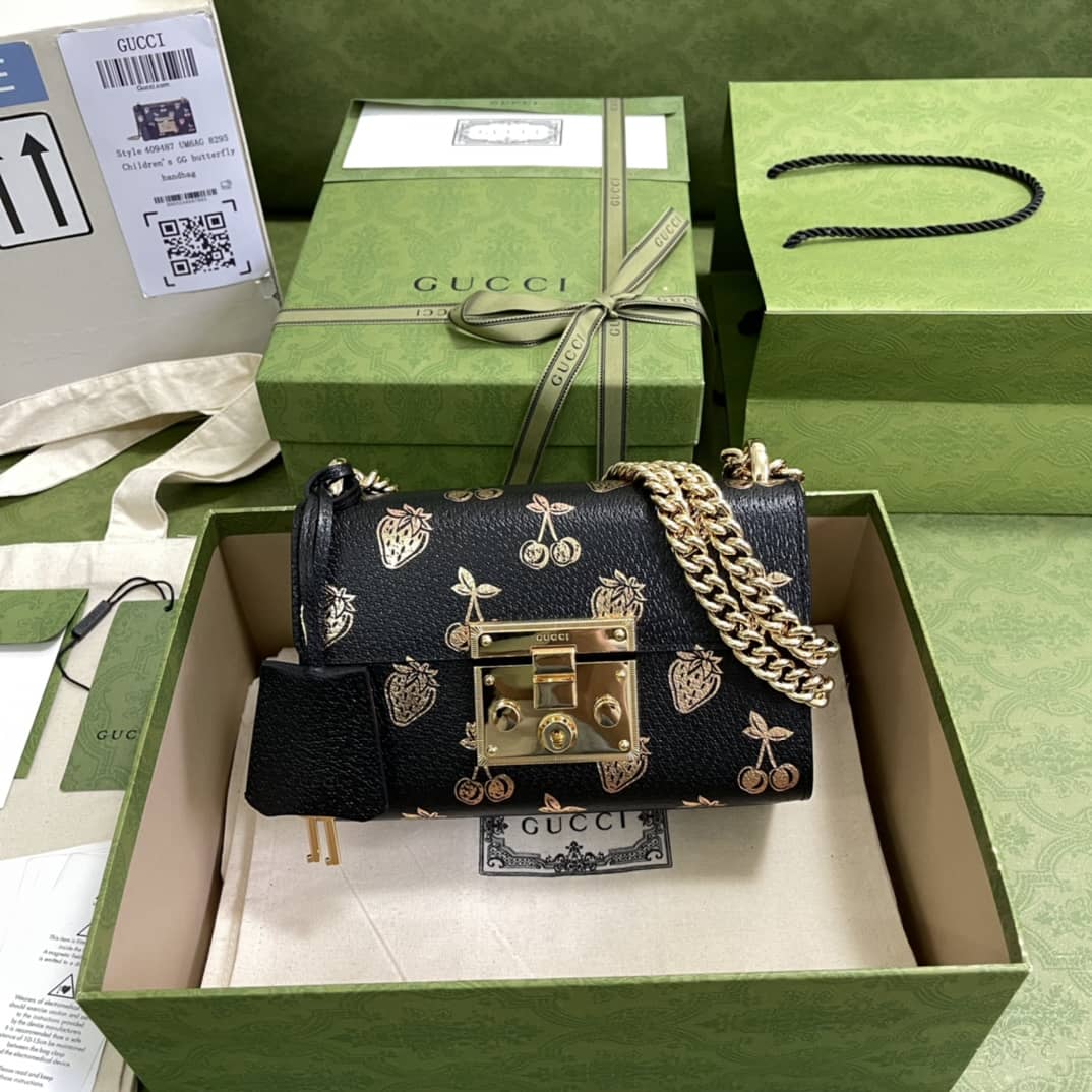Gvc*1 Padlock GG Small Shoulder Bag Replica 409487
